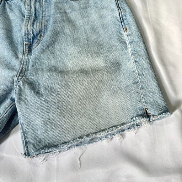 Madewell The Perfect Summer Jean Short Raw Hem Size 25 - Picture 9 of 10